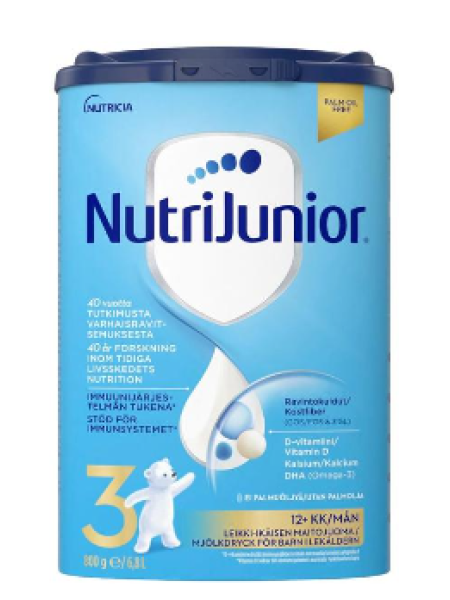 Сухой молочный напиток NutriJunior 3 800г от 1-3 лет