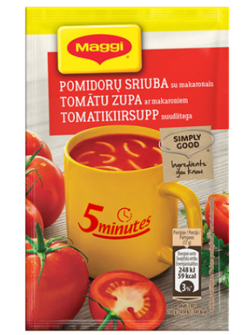 Суп быстрого приготовления томатный с лапшой Maggi 17 г