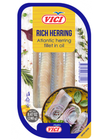 Филе жирной сельди VICI Rich Herring 240 г  