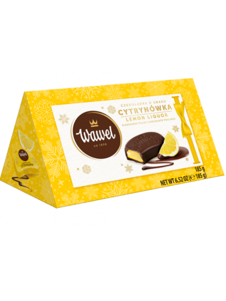 Коробка шоколадных конфет с лимоном Wawel CITRYNÓWKA 185г