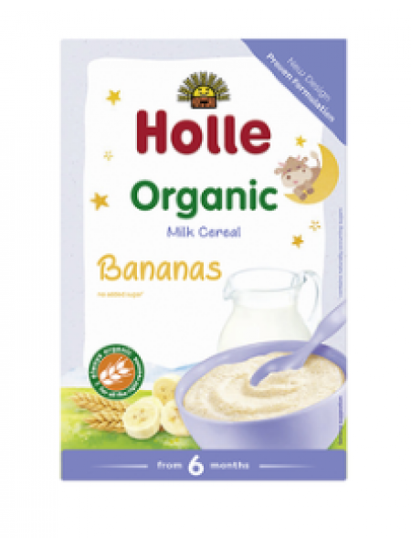 Каша для детей Holle бананово-молочная 250 г с 6 месяцев