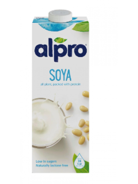 Оригинальный соевый напиток Alpro Soya 1л
