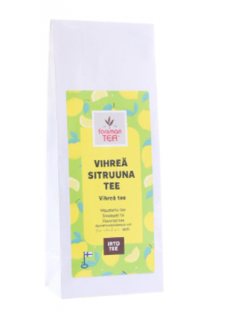 Зеленый ароматизированный чай Forsman Vihreä Sitruuna 100г