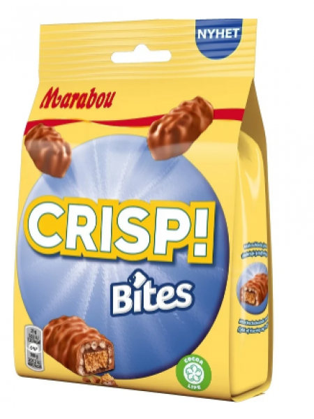 Шоколадные конфеты Marabou Crisp Bites 140г