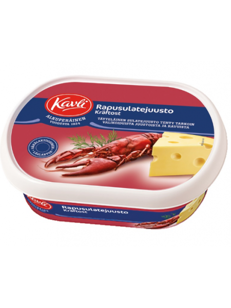 Крабовый плавленый сыр Kavli rapusulatettujuusto 330г