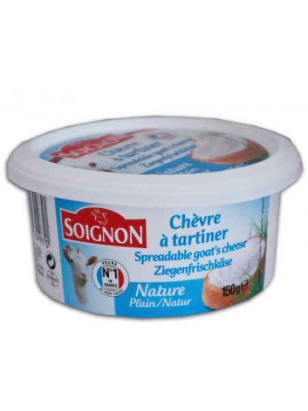 Козий сыр пастообразный Soignon Chevre a tartiner 150г
