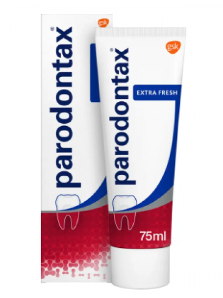 Зубная паста Parodontax Extra Fresh для ежедневного ухода за кровоточивостью десен 75 мл