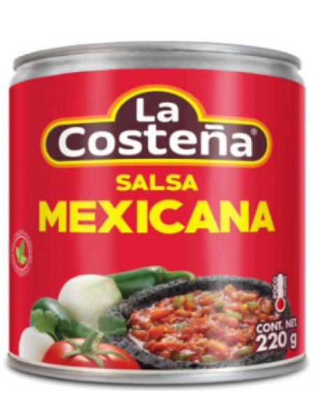 Мексиканский соус сальса казера La Costeña Salsa Mexicana 220г