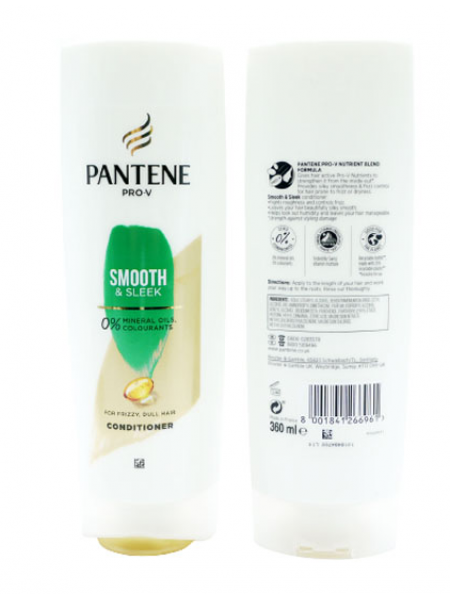 Кондиционер для тусклых и пушистых волос Pantene Pro-V Smooth & Sleek 360 мл