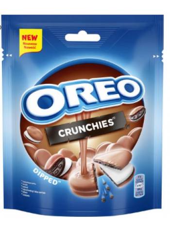 Печенье с шоколадной глазурью Oreo Crunchies 110г