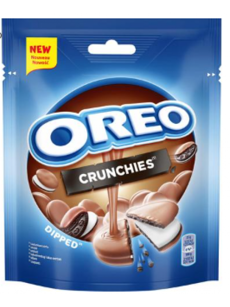 Печенье с шоколадной глазурью Oreo Crunchies 110г