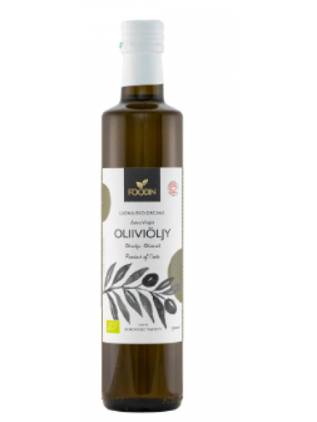 Оливковое органическое масло Foodin Extra Virgin 500 мл