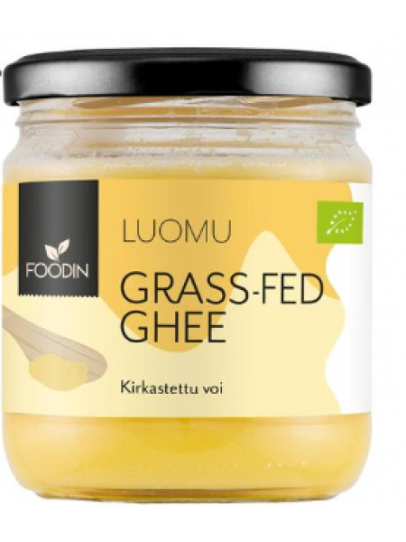 Органическое топленое масло Foodin Grass-fed Ghee 300г в стекле