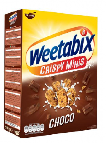 Сухой завтрак Weetabix Minis 500г с шоколадом