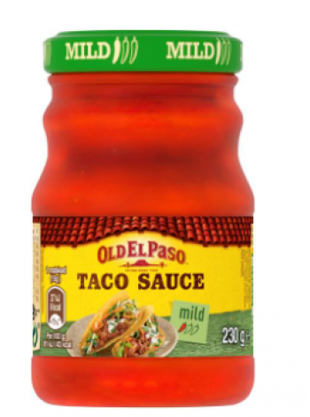 Мягкий соус тако Old El Paso Mild Taco Sauce 230г