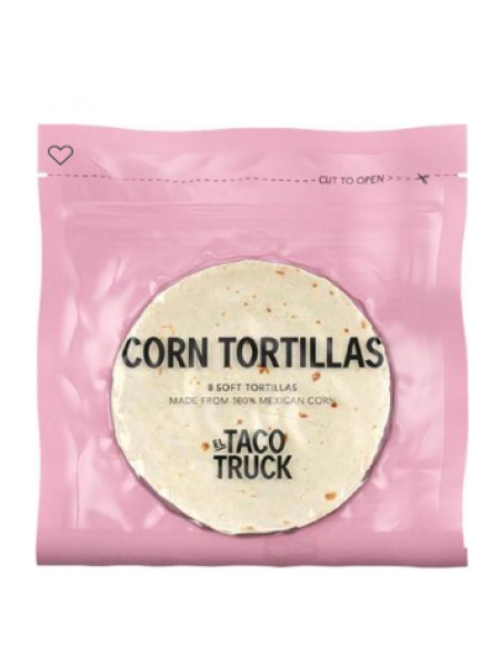 Классическая кукурузная лепешка El Taco Truck Corn Tortillas 195г