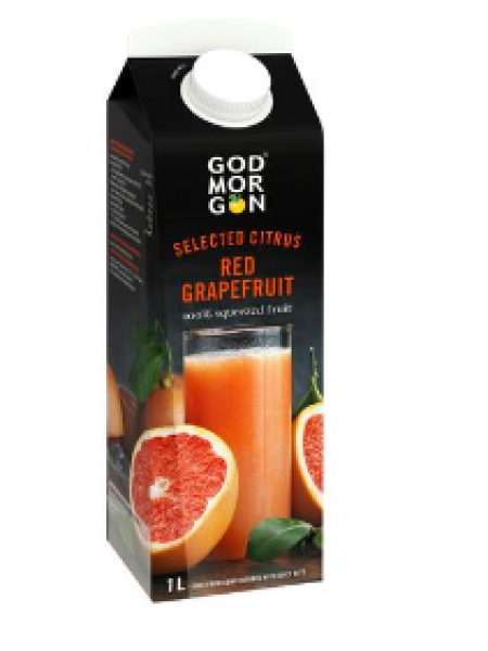 Сок грейпфрутовый God Morgon Selected Citrus Blood 100% 1 л