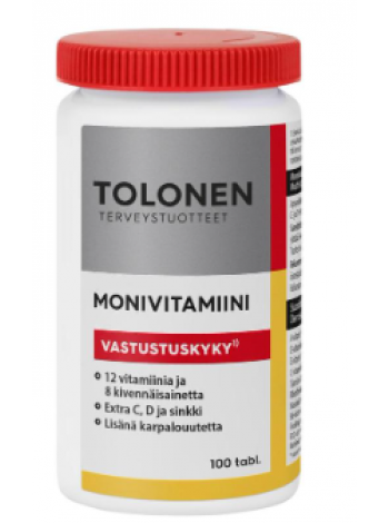 Витамины Tolonen Multivitamin Resistance 100таб