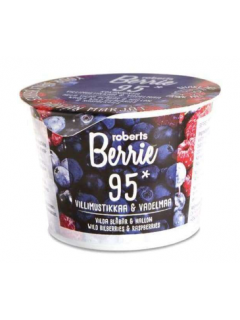 Ягодный смузи Roberts Berrie Blueberry & Raspberry 6х100мл дикая черника и малина
