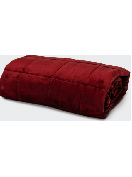 Одеяло CURA Minky красное 140 x 200 см 6 кг