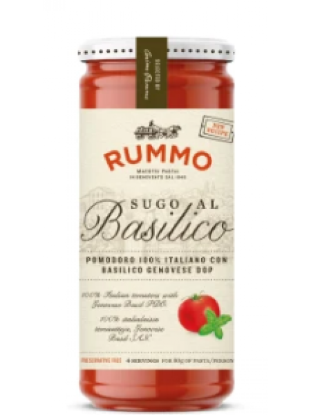 Соус для пасты Rummo Sugo al basilico pastakastike 340г томат базилик