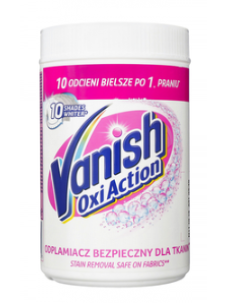 Пятновыводитель VANISH OXY ACTION WHITE 625г для белого