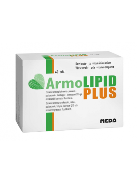 Препарат для контроля холестерина ARMOLIPID PLUS 60таб