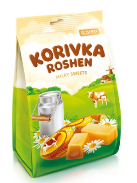 Конфеты коровка молочная ROSHEN Piimakommid Korivka 205г