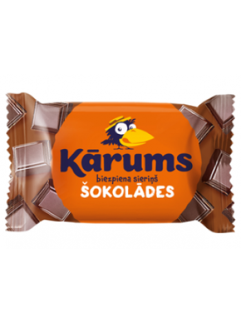 Глазированный сырок с шоколадом KARUMS Šokolaadi 45г