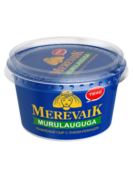 Плавленый сыр с зеленым луком Tere MEREVAIK murulauguga 200г