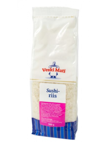 Рис для суши VESKI MATI Sushiriis 500г