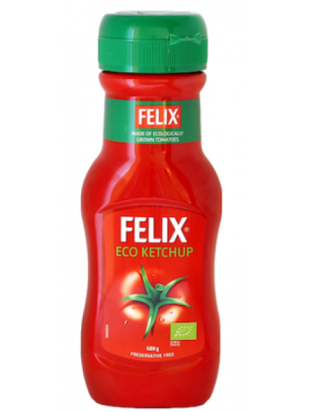 Кетчуп томатный мягкий FELIX 500г органический