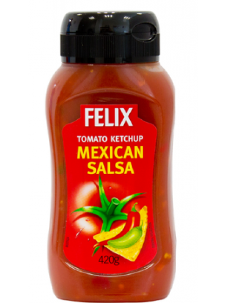 Острый томатный кетчуп с халапеньо и перцем чили FELIX Mehhiko salsa 420г