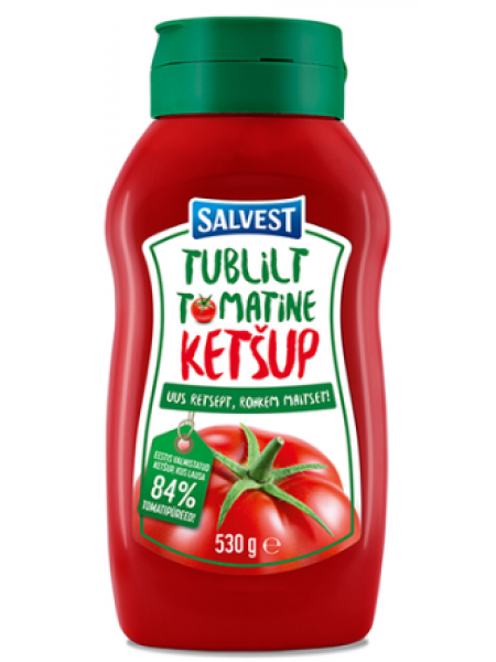 Натуральный томатный кетчуп Salvest ketšup 530г