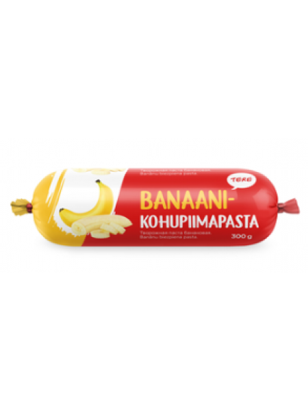 Творожная паста со вкусом банана TERE Banaani kohupiimapasta 300г