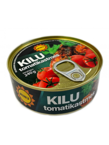 Килька в томатном соусе MINU Kilu tomatikastmes 240г