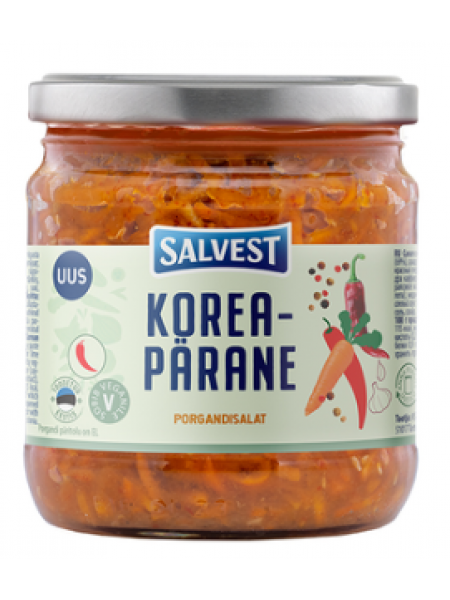 Салат из корейской моркови Salvest koreapärane porgandisalat 380г