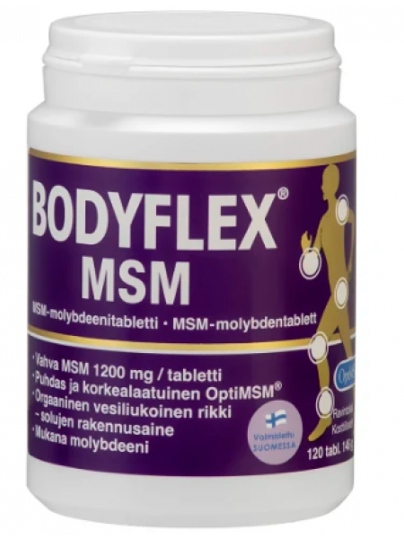 Пищевая добавка Bodyflex MSM 120кап