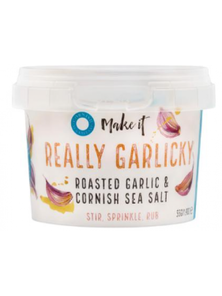 Морская соль с жареным чесноком Markeit Really Garlicky 50г