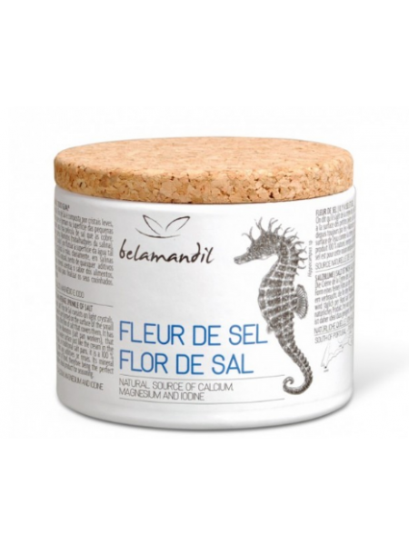 Морская соль Belamandil Fleur de sel 125г цветочная