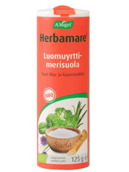 Французская морская соль с травами Herbamare luomuyrttimerisuola 125г
