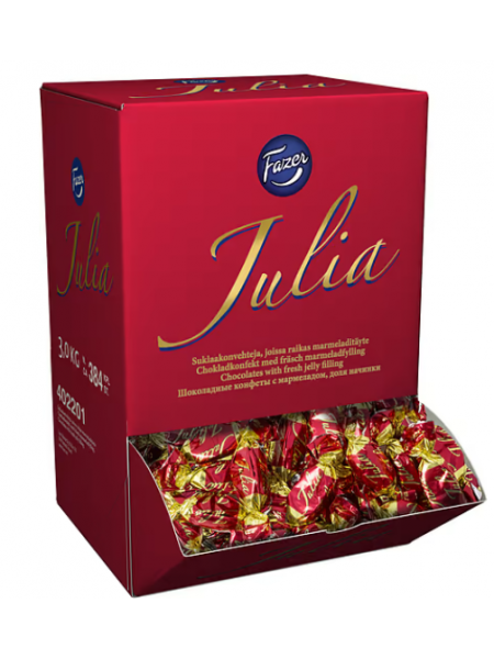Шоколадные конфеты Karl Fazer Julia 3 кг