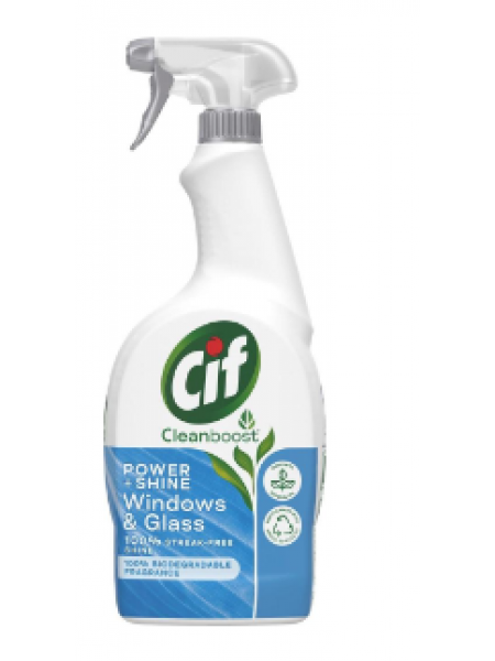 Очищающий спрей для окон Cif Power & Shine Window 750 мл  
