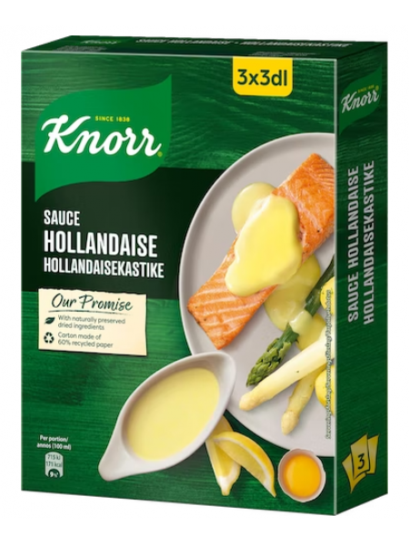 Соус сухой Knorr Hollandaise 3x22г