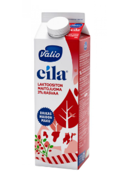 Молоко Valio Eila maitojuoma laktoositon 3% 1 л без лактозы