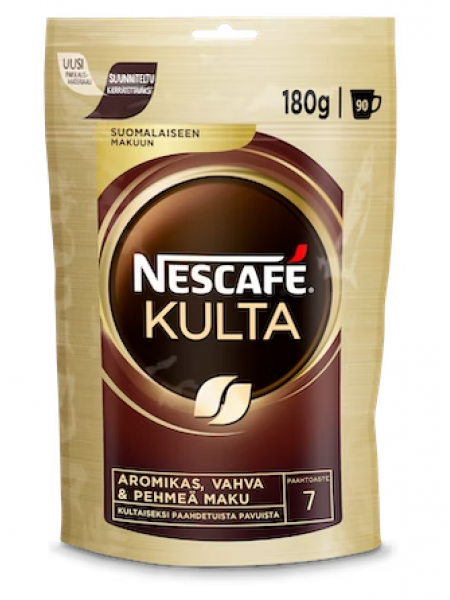 Кофе растворимый Nescafé Kulta 180г в мягкой упаковке