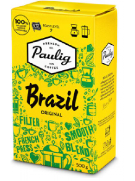 Кофе молотый Paulig Brazil Original 500г