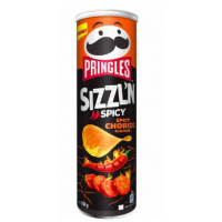 Чипсы Pringles Sizzl'n Spicy Chorizo ​​180 г Острый чоризо