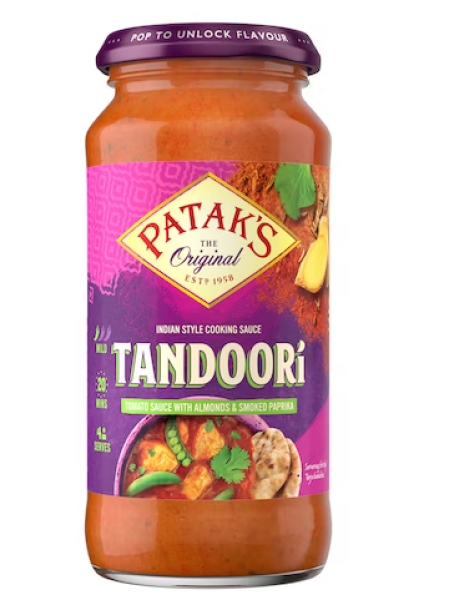 Соус карри тандури Patak's Tandoori Curry 450г