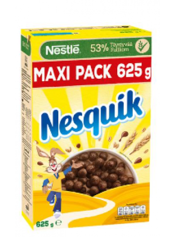 Шоколадные шарики Nestle Nesquik Maxc Pack 625г из пшеницы и кукурузы 